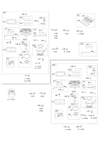 Carburetors parts for Briggs & Stratton Engine 541477-0114-E1 from AppliancePartsPros.com