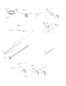 Armature, Electric Starter, Wires, Alternator parts for Briggs & Stratton Engine 541477-1118-E1 from AppliancePartsPros.com