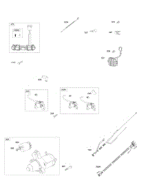 Alternator, Regulator, Electric Starter, Harness's parts for Briggs & Stratton Engine 543275-1111-E1 from AppliancePartsPros.com