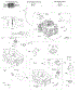 Crankshaft, Piston / Rings / Connecting Rod, Cylinder, Crankcase Cover / Sump, Camshaft