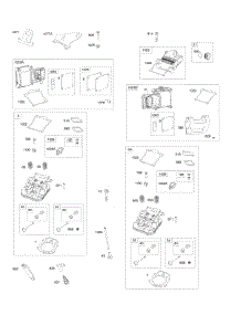 Cylinder Heads, Rocker Covers parts for Briggs & Stratton Engine 543777-0120-E1 from AppliancePartsPros.com