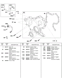 Gear Cover, Governor Crank parts for Briggs & Stratton Engine 580447-0328-E2 from AppliancePartsPros.com