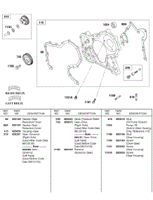 Gear Housing, Governor Gear parts for Briggs & Stratton Engine 580447-0328-E2 from AppliancePartsPros.com