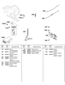 Springs, Control Bracket, Ignition Module parts for Briggs & Stratton Engine 581447-0375-E2 from AppliancePartsPros.com