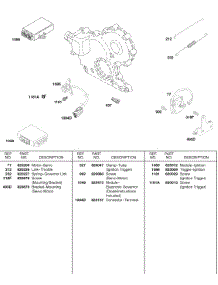 Servo Motor, Modules, Springs parts for Briggs & Stratton Engine 584447-0205-E2 from AppliancePartsPros.com