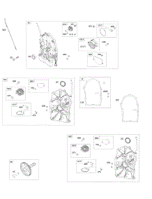Crankcase Covers parts for Briggs & Stratton Engine 613275-0003-E1 from AppliancePartsPros.com