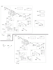 Intake Elbows, Intake Manifolds, Purge Lines parts for Briggs & Stratton Engine 613477-0035-E1 from AppliancePartsPros.com