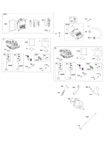 Crankcase Covers, Camshaft parts for Briggs & Stratton Engine 613477-0049-G1 from AppliancePartsPros.com