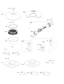 Carburetor (Non Solenoid), Fuel Supply parts for Briggs & Stratton Engine 613477-0081-H7 from AppliancePartsPros.com
