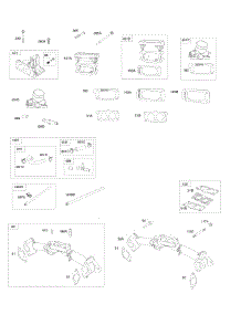 Cylinder Heads, Rocker Covers parts for Briggs & Stratton Engine 613477-0081-H7 from AppliancePartsPros.com