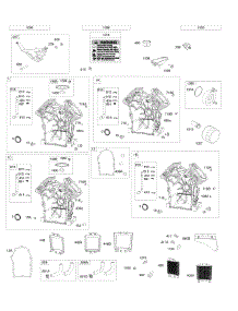 Cylinders parts for Briggs & Stratton Engine 613477-0168-E1 from AppliancePartsPros.com