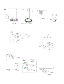 Flywheels, Stub Shafts parts for Briggs & Stratton Engine 613477-1145-H7 from AppliancePartsPros.com