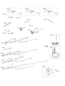 Armatures, Alternators, Wiring, Electric Starter parts for Briggs & Stratton Engine 613777-0003-B1 from AppliancePartsPros.com