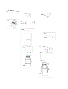 Rocker Covers parts for Briggs & Stratton Engine 613777-0005-B1 from AppliancePartsPros.com