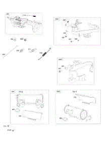 Control Brackets, Springs, Mufflers parts for Briggs & Stratton Engine 613777-2113-G2 from AppliancePartsPros.com