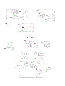Carburetor / Mixers, Intake Elbows, Intake Manifold parts for Briggs & Stratton Engine 614275-0111-G1 from AppliancePartsPros.com
