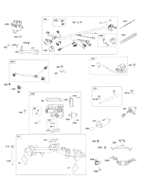 Intake Manifold, Fuel Injection System parts for Briggs & Stratton Engine 61E477-0005-J1 from AppliancePartsPros.com