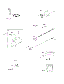 Alternator, Electric Starter, Regulator, Ecu parts for Briggs & Stratton Engine 61E477-0006-J1 from AppliancePartsPros.com