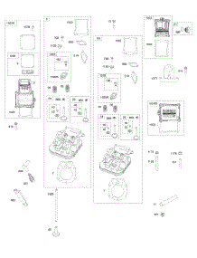 Intake Manifold, Fuel Injection, Harness, Armature parts for Briggs & Stratton Engine 61E877-0002-J1 from AppliancePartsPros.com