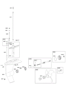 Prop, Bottom Gear Case parts for Briggs & Stratton Engine AA0101-0025-01 from AppliancePartsPros.com