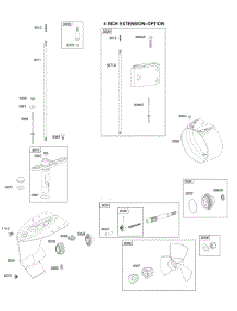Gear Case, Propeller parts for Briggs & Stratton Engine AA0201-0152-01 from AppliancePartsPros.com