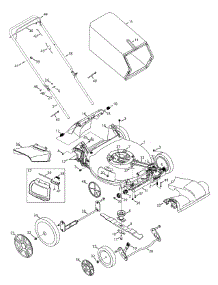 General Assembly parts for Brute Self-Propelled Walk-Behind Mower 12A-B2A3778 / 2015 from AppliancePartsPros.com