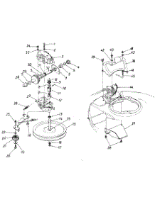 Parts parts for Cenex Self-Propelled Walk-Behind Mower 127-196-095 from AppliancePartsPros.com