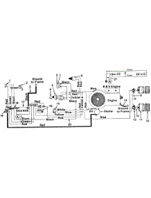 Electrical With Headlights Briggs & Stratton Engine parts for Cenex Lawn Tractor 135-669-095 / 1985 from AppliancePartsPros.com