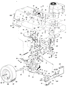 Parts17 parts for Cenex Lawn Tractor 135-669-095 / 1985 from AppliancePartsPros.com
