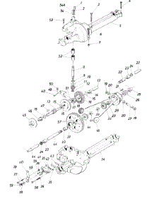 Single Speed Transaxle Left Hand parts for Cenex Lawn Tractor 136-504-095 from AppliancePartsPros.com