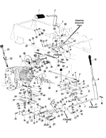 Hydrostatic parts for Cenex Garden Tractor 145-995-095 / 1985 from AppliancePartsPros.com