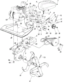 Parts parts for Cenex Tiller 216-381-095 from AppliancePartsPros.com