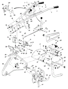 Parts parts for Cenex Tiller 216-412-095 from AppliancePartsPros.com