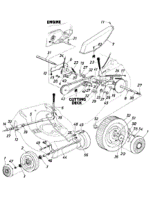 Parts parts for Central Park Self-Propelled Walk-Behind Mower 127-374-046 from AppliancePartsPros.com