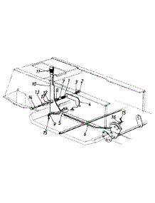 Speed Control Lever parts for Coast To Coast Lawn Tractor 134I660F054 / 1994 from AppliancePartsPros.com