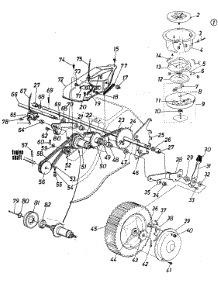Parts parts for Coast To Coast Self-Propelled Walk-Behind Mower 126-365-054 from AppliancePartsPros.com