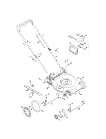 General Assembly 11A-B0ba897 parts for Columbia Push Walk-Behind Mower 11A-B0BA897 / 2014 from AppliancePartsPros.com