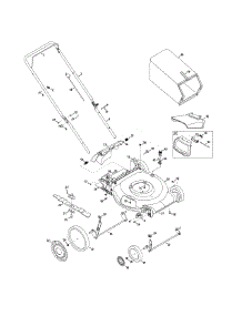 General Assembly 11A-B29v897 parts for Columbia Push Walk-Behind Mower 11A-B29V897 / 2014 from AppliancePartsPros.com