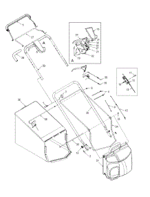 General Assembly parts for Columbia Self-Propelled Walk-Behind Mower 12A-996B597 / 2009 from AppliancePartsPros.com