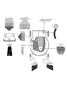Label Map 996 parts for Columbia Self-Propelled Walk-Behind Mower 12A-996B897 / 2010 from AppliancePartsPros.com