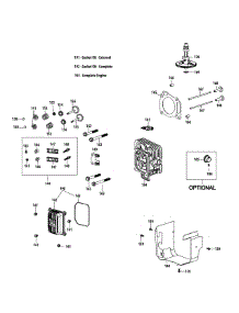 4P90mud Cylinder Head parts for Columbia Self-Propelled Walk-Behind Mower 12AE76JU897 / 2015 from AppliancePartsPros.com