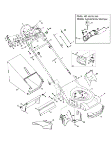 General Assembly parts for Columbia Self-Propelled Walk-Behind Mower 12AJ836L597 / 2008 from AppliancePartsPros.com
