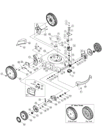 Drive Assembly parts for Columbia Self-Propelled Walk-Behind Mower 12AV569Q597 / 2009 from AppliancePartsPros.com