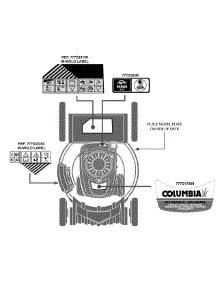 Label Map 12Avd39q897 parts for Columbia Self-Propelled Walk-Behind Mower 12AVD39Q897 / 2012 from AppliancePartsPros.com