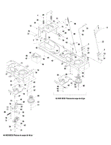 Manual Pto parts for Columbia Lawn Tractor 13AP61GG897 / 2009 from AppliancePartsPros.com
