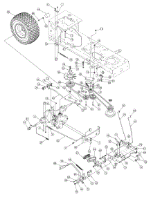 Drive & Rear Wheels parts for Columbia Lawn Tractor 13AQ626P597 / 2008 from AppliancePartsPros.com