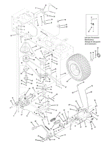Drive & Rear Wheels parts for Columbia Lawn Tractor 13AV606G597 / 2008 from AppliancePartsPros.com