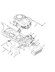 Engine Accessories parts for Columbia Lawn Tractor 13AV60GG897 / 2009 from AppliancePartsPros.com