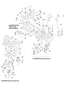 Manual Pto parts for Columbia Lawn Tractor 13AV60GG897 / 2009 from AppliancePartsPros.com