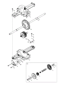 Transmission parts for Columbia Lawn Tractor 13AV60GG897 / 2009 from AppliancePartsPros.com